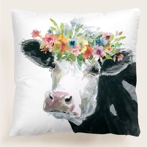 Cow 🐄 Print Cushion Cover Without Filler